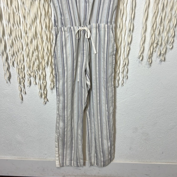 LemLem NWOT Cotton Stripe Overalls Jumpsuit Size Small - Picture 3 of 9